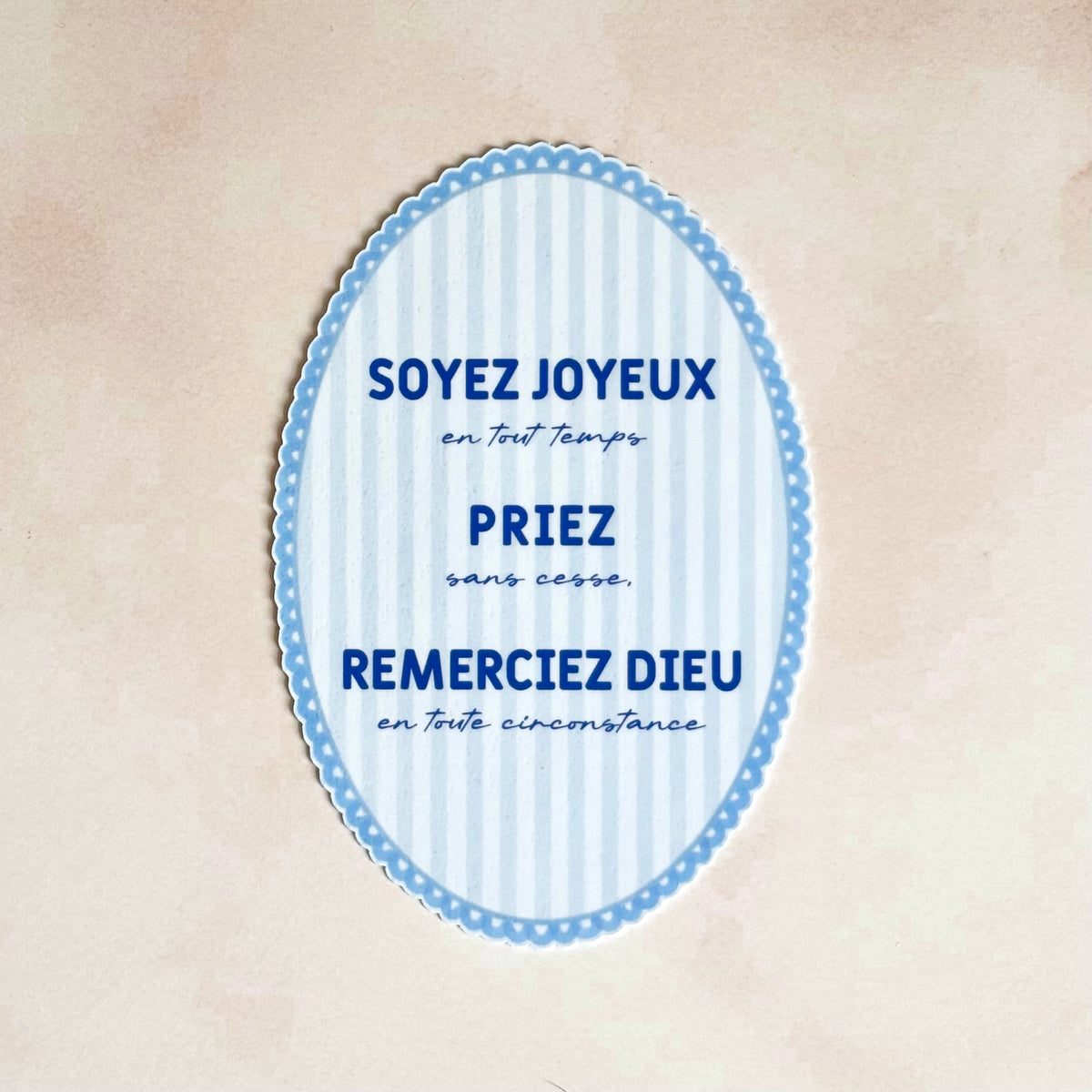 Marque-page Priez sans cesse