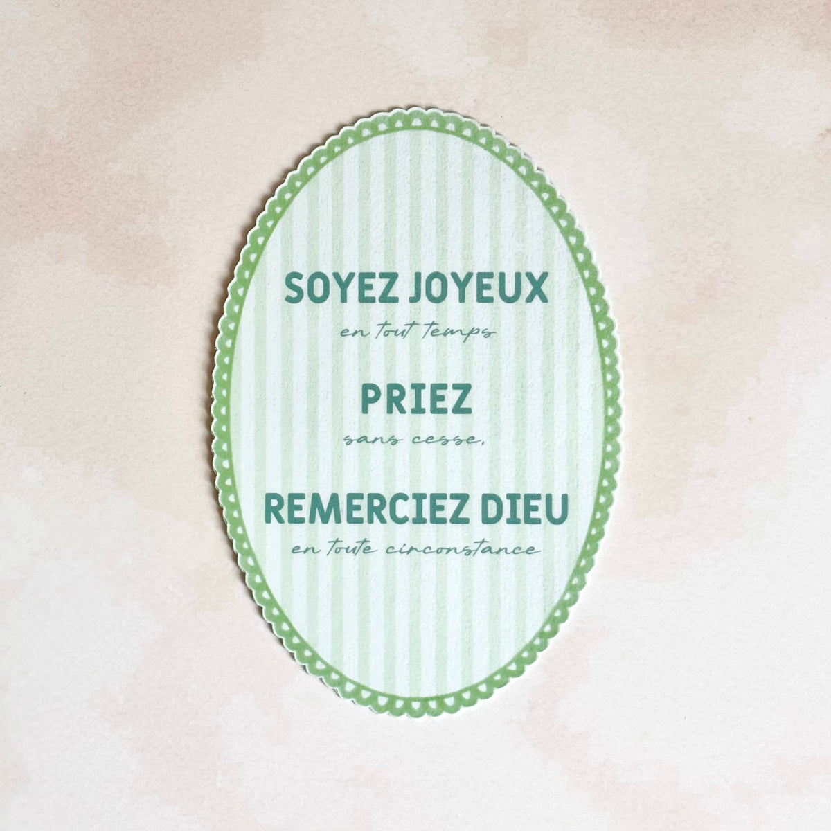 Marque-page Priez sans cesse