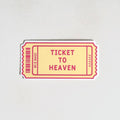 Sticker Ticket to heaven Jean 3:16 – Pack de 3