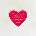 Sticker Psaume 23 cœur – Pack de 3