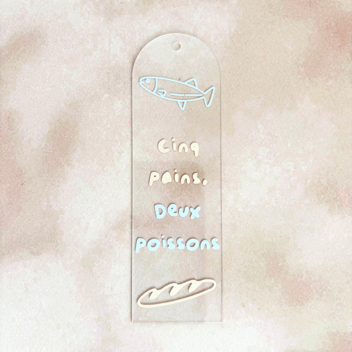 Marque-page Cinq pains deux poissons
